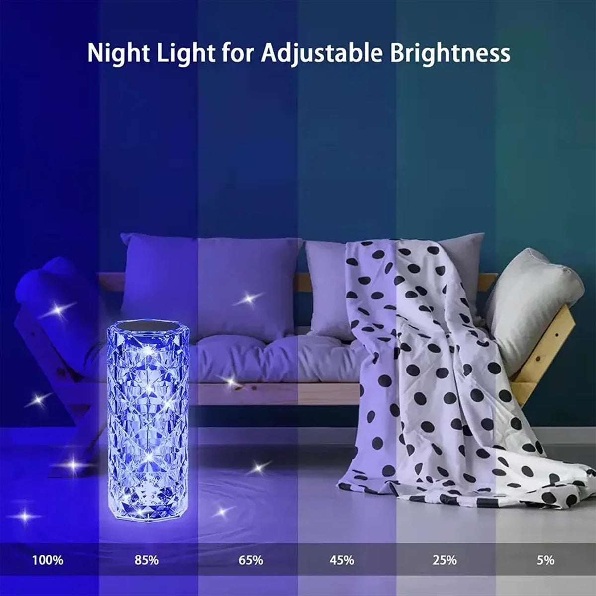 Lampe LED – مصباح يعمل باللمس