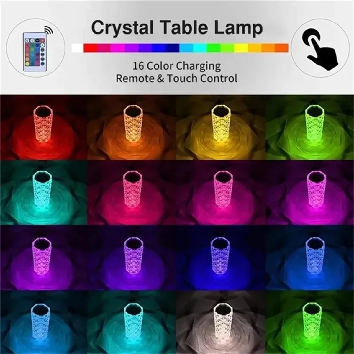 Lampe LED – مصباح يعمل باللمس